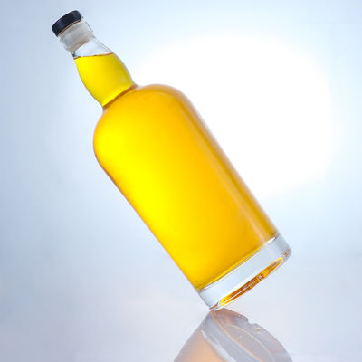 Liquore industriale bottiglia di vetro Super Flint con sughero personalizza la tua bevanda