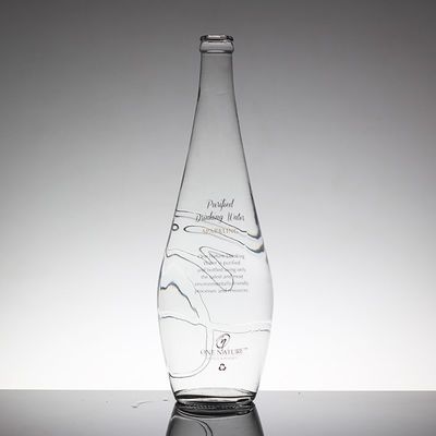 Bottiglie di vetro di 700 ml con tenuta di sughero trasparente per liquori e vodka