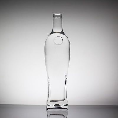Bottiglie di vetro di 700 ml con tenuta di sughero trasparente per liquori e vodka