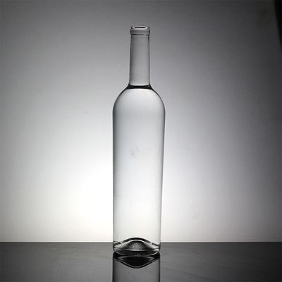 Bottiglie di vetro di 700 ml con tenuta di sughero trasparente per liquori e vodka