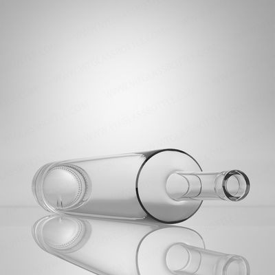 Bottiglia di vetro con logo personalizzato per rum vodka whisky tequila gin 750ml Super Flint Glass