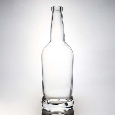 Bottiglia di vetro di 700 ml chiara o personalizzata per liquori rum vodka whisky tequila e gin