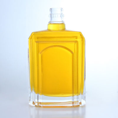 Vodka Whisky Rum Gin Bottiglia di liquore di vetro con superficie deccale e alto tasso di riacquisto