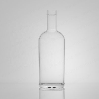 Bottiglia di vetro alimentare per rum vodka whisky tequila gin 750 ml 720 g di sughero incluso