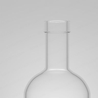 Bottiglia di vetro alimentare per rum vodka whisky tequila gin 750 ml 720 g di sughero incluso