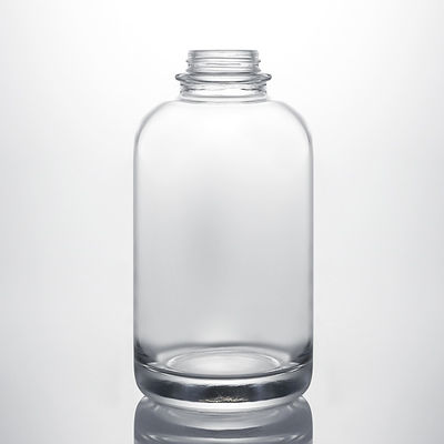 Bottone di vetro a vite per liquori industriali per whisky vodka rum