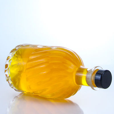 Decal Area etichetta 500ml Super flint in vetro a forma rotonda bottiglia per rum vodka whisky tequila gin