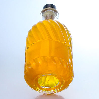 Decal Area etichetta 500ml Super flint in vetro a forma rotonda bottiglia per rum vodka whisky tequila gin