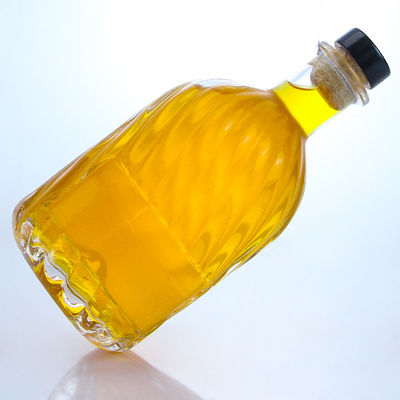 Decal Area etichetta 500ml Super flint in vetro a forma rotonda bottiglia per rum vodka whisky tequila gin