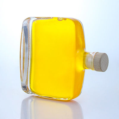 Alcolici industriali 300 ml Unico spalla rotonda Super flint bottiglia di vetro con sughero