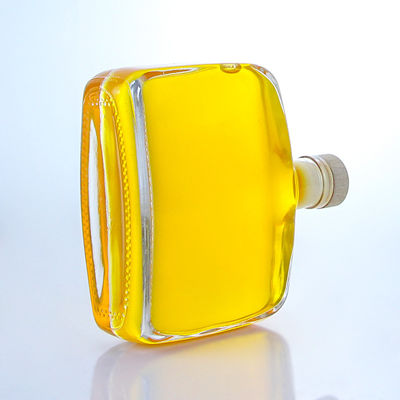 Alcolici industriali 300 ml Unico spalla rotonda Super flint bottiglia di vetro con sughero