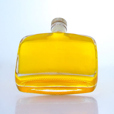 Alcolici industriali 300 ml Unico spalla rotonda Super flint bottiglia di vetro con sughero