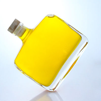 Alcolici industriali 300 ml Unico spalla rotonda Super flint bottiglia di vetro con sughero