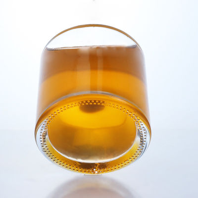 Manipolazione superficiale Decal Bottiglia di vetro da 400 ml per Gin Rum Champagne Brandy Whisky