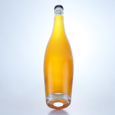 Collare di vetro 500 ml Bottiglia per whisky Brandy Champagne e altro