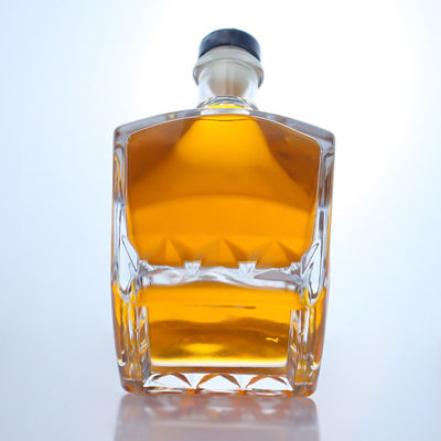 Bottiglia in vetro da 750 ml per Gin Rum Champagne Brandy Whisky Liquor