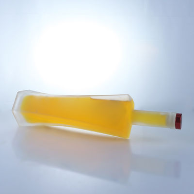 Bottiglia di vetro con logo personalizzato 750 ml Capacità per Gin Rum Champagne Brandy e Whisky