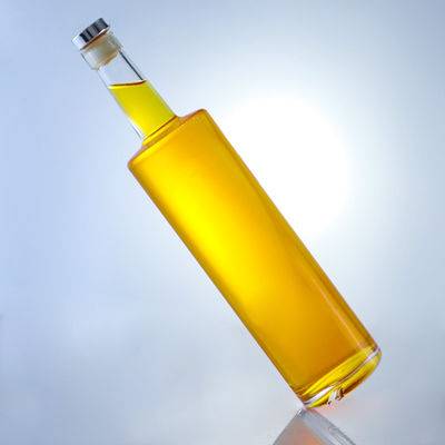 Bottiglia in vetro di 750 ml per champagne gin rum brandy tequila whisky liquore T-Cork