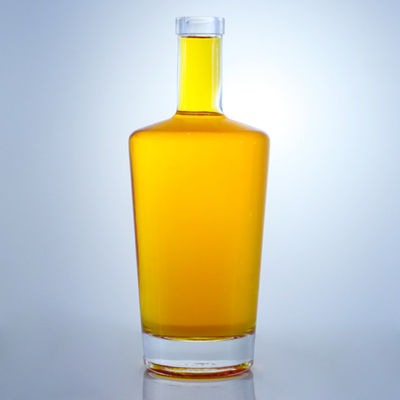 Bottiglia di vetro con tappo a vite per gin rum champagne whisky brandy 750 ml