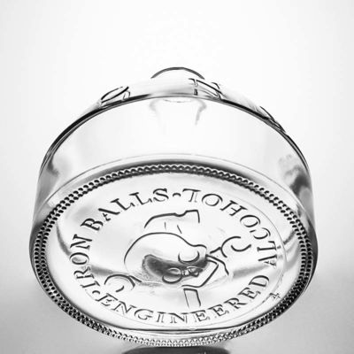 Bottiglia di liquore in vetro a forma personalizzata per gin rum champagne