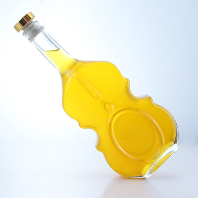Bottiglia di vetro per vini e bevande di superficie Decal 350 ml 500 ml 750 ml Capacità