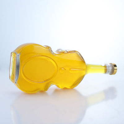 Bottiglia di vetro per vini e bevande di superficie Decal 350 ml 500 ml 750 ml Capacità