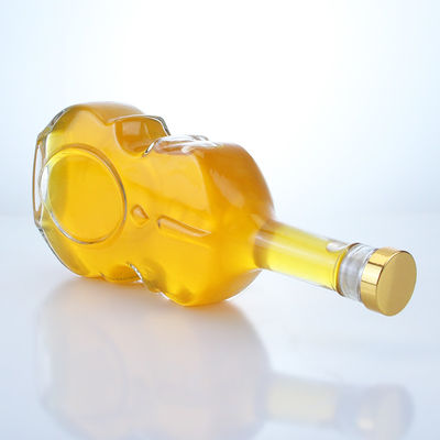 Bottiglia di vetro per vini e bevande di superficie Decal 350 ml 500 ml 750 ml Capacità
