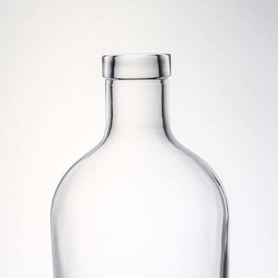 Tappo a vite 750 ml 1000 ml di gin di roccia trasparente rum champagne liquore bottiglia di vetro con tappo di legno
