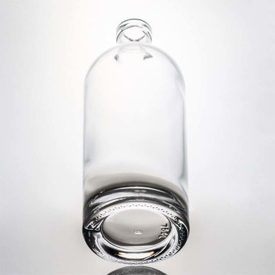 Tappo a vite 750 ml 1000 ml di gin di roccia trasparente rum champagne liquore bottiglia di vetro con tappo di legno