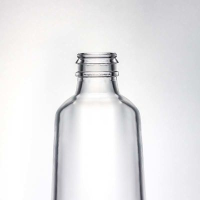 Bottiglia di vetro trasparente Super Flint Round per Gin Rum Vodka Whisky 580ml 1000ml
