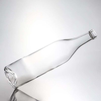 500 ml 750 ml 1000 ml bottiglia di vetro per bevande succo birra vodka whisky chiaro o personalizzato