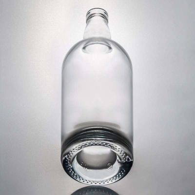 Logo personalizzato High Flint Gin Rum Liquor Bottiglia di vetro con sughero 700ml 800ml 1000ml