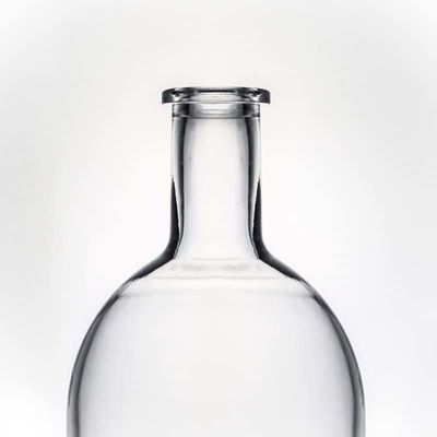 Whisky 750ml 800ml 1000ml Chiara Flint Scala di vetro con sughero di legno