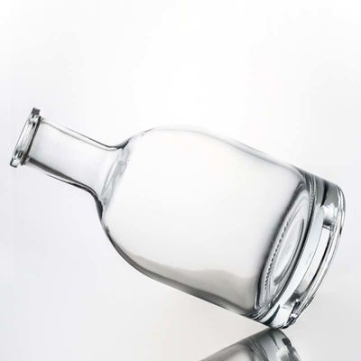 Whisky 750ml 800ml 1000ml Chiara Flint Scala di vetro con sughero di legno