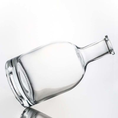 Whisky 750ml 800ml 1000ml Chiara Flint Scala di vetro con sughero di legno