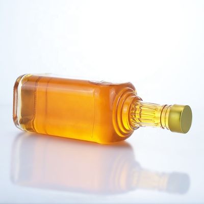 Materiale del colletto Vetro trasparente 500ml 700ml 750ml Flint Glass Bottle per Vodka Gin Rum
