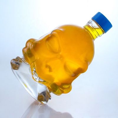 Materiale del collare Vetro vetro Super Flint 750 ml Bottiglia di vetro trasparente con tappo a vite