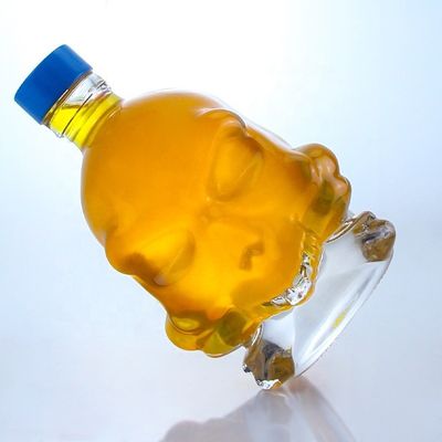 Materiale del collare Vetro vetro Super Flint 750 ml Bottiglia di vetro trasparente con tappo a vite
