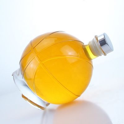 350 ml 500 ml Bottiglia di vetro trasparente a forma di liquore popolare per whisky rum gin brandy