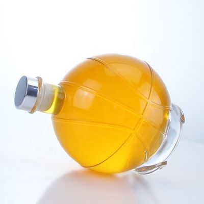 350 ml 500 ml Bottiglia di vetro trasparente a forma di liquore popolare per whisky rum gin brandy