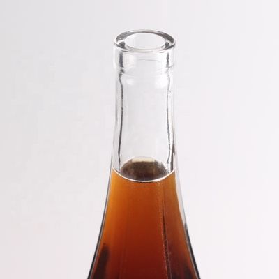 750 ml di vetro trasparente liquore vuoto rum gin liquori vodka tequila bottiglie con sughero