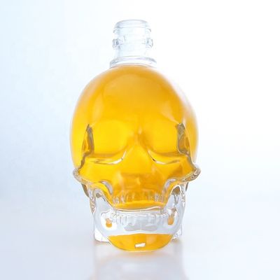 Altre bevande popolari in forma trasparente 700ml 750ml Bottiglia per whisky rum Gin Brandy