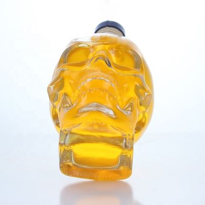 Altre bevande popolari in forma trasparente 700ml 750ml Bottiglia per whisky rum Gin Brandy
