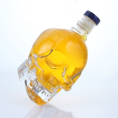 Altre bevande popolari in forma trasparente 700ml 750ml Bottiglia per whisky rum Gin Brandy