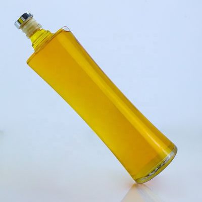 Bottiglia di vetro per vodka gin rum whisky brandy 500ml 750ml 1000ml trasparente vuoto