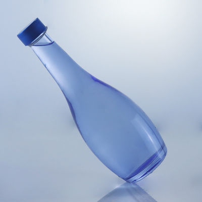 Collare di vetro Disegno unico 2022 Bottiglia vuota blu chiara per Gin Whisky Rum Tequila Brandy