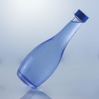 Collare di vetro Disegno unico 2022 Bottiglia vuota blu chiara per Gin Whisky Rum Tequila Brandy