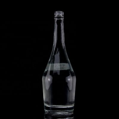 Stampaggio a caldo 700 ml 750 ml bottiglia di vetro personalizzata per whisky gin vodka rum liquore