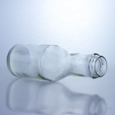 200/375/500/750/1000ml Bottiglia in vetro con tappo a vite per succo d'acqua latte caffè