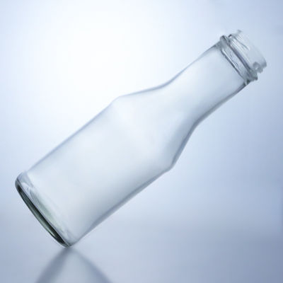 200/375/500/750/1000ml Bottiglia in vetro con tappo a vite per succo d'acqua latte caffè